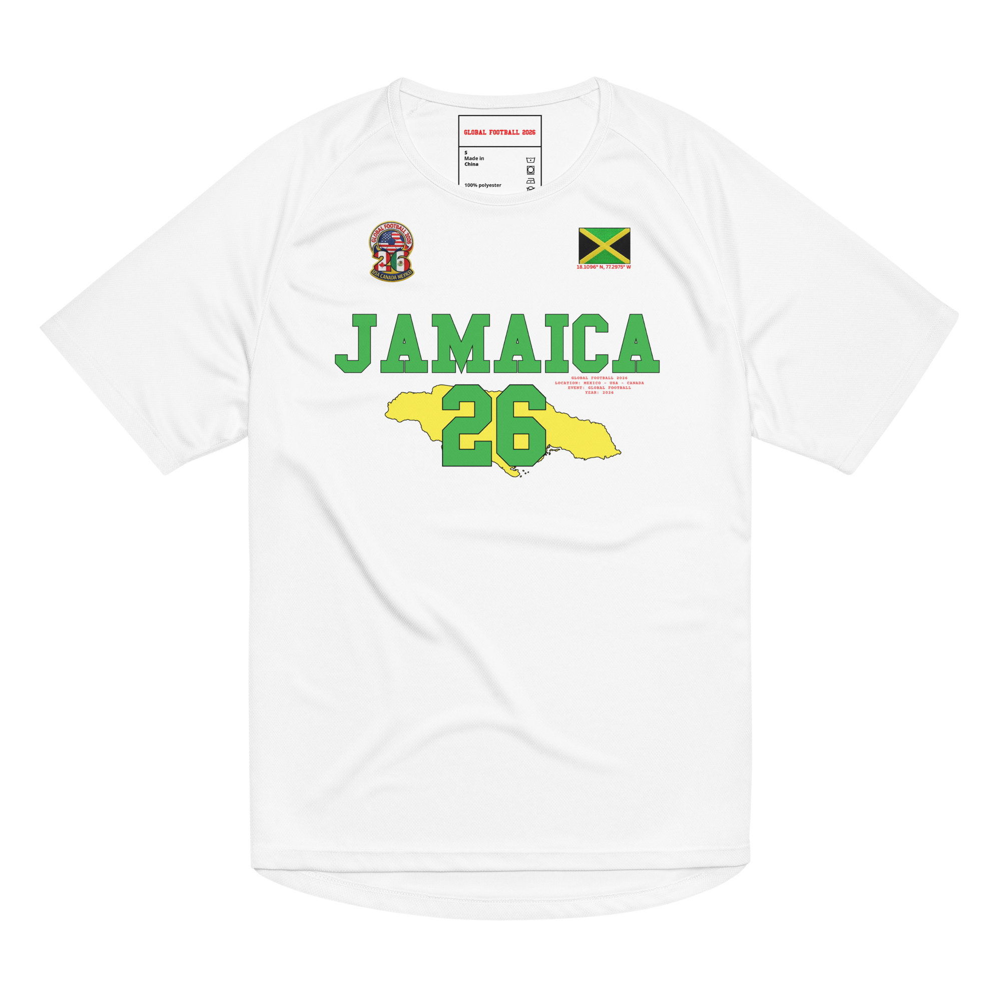Jamaica 2026 Streetwear Soccer Jersey