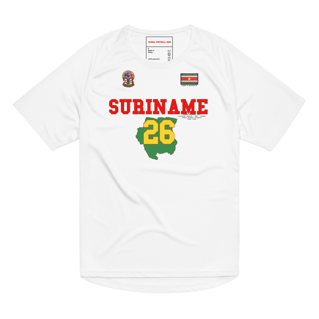 SURINAME 2026 Streetwear Soccer Jersey