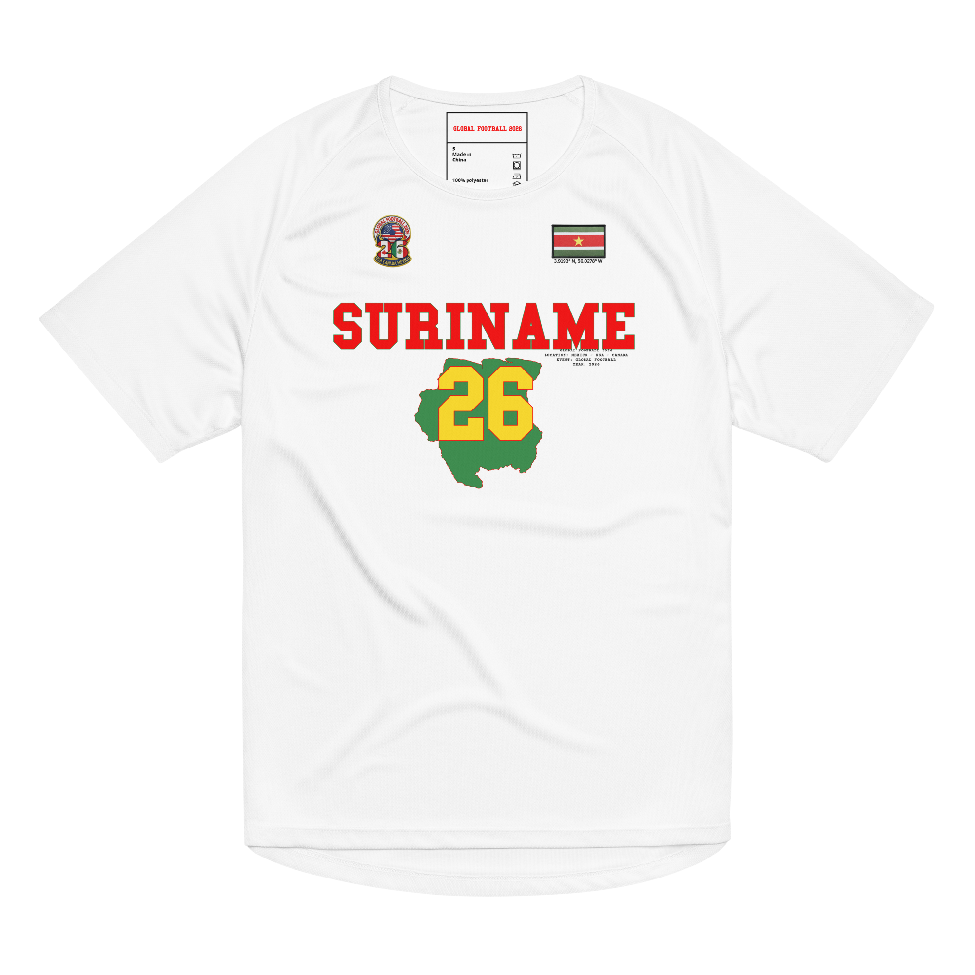 SURINAME 2026 Streetwear Soccer Jersey