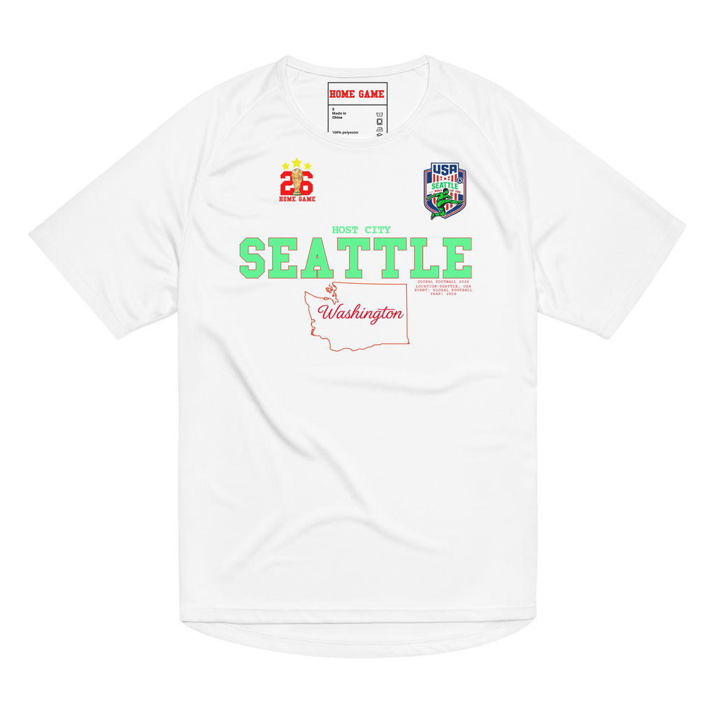 SEATTLE Host City 2026 Streetwear Soccer Jersey