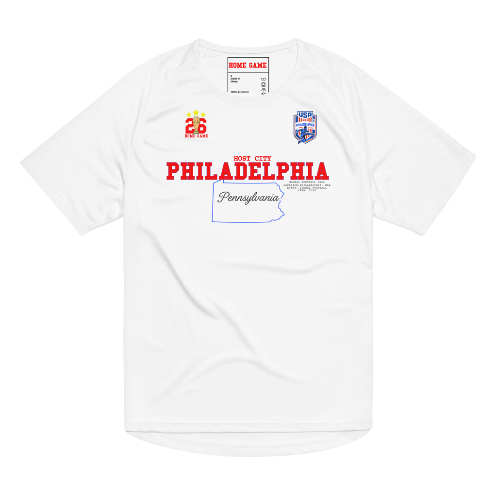 Philadelphia Host City 2026 Streetwear Soccer Jersey