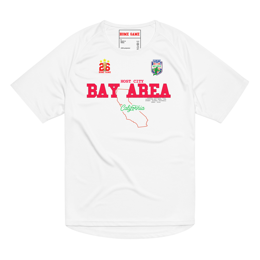BAY AREA Host City 2026 Streetwear Soccer Jersey