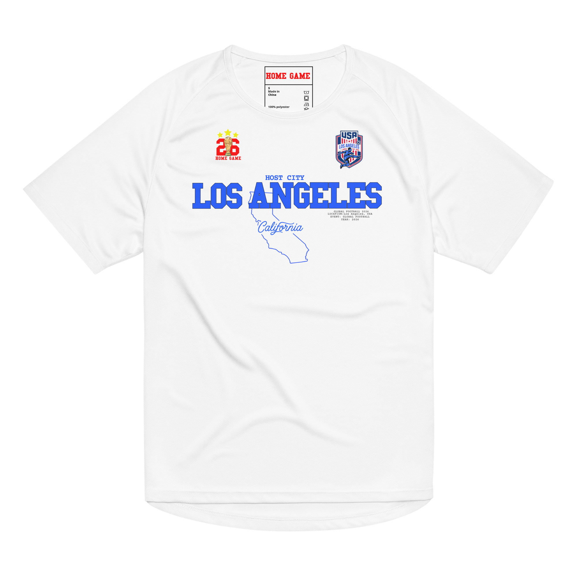 Los Angeles Host City 2026 Streetwear Soccer Jersey