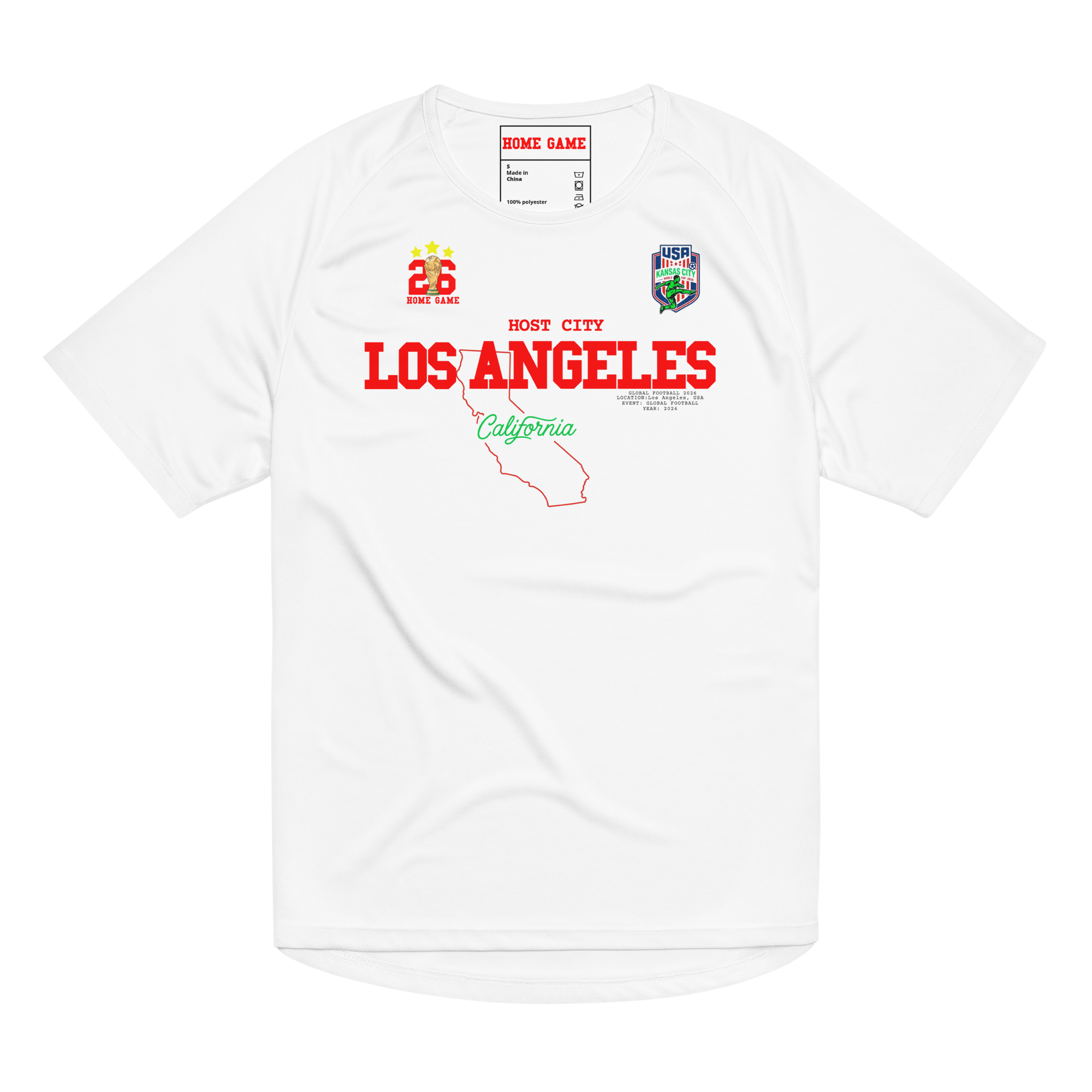 Los Angeles Host City 2026 Streetwear Soccer Jersey