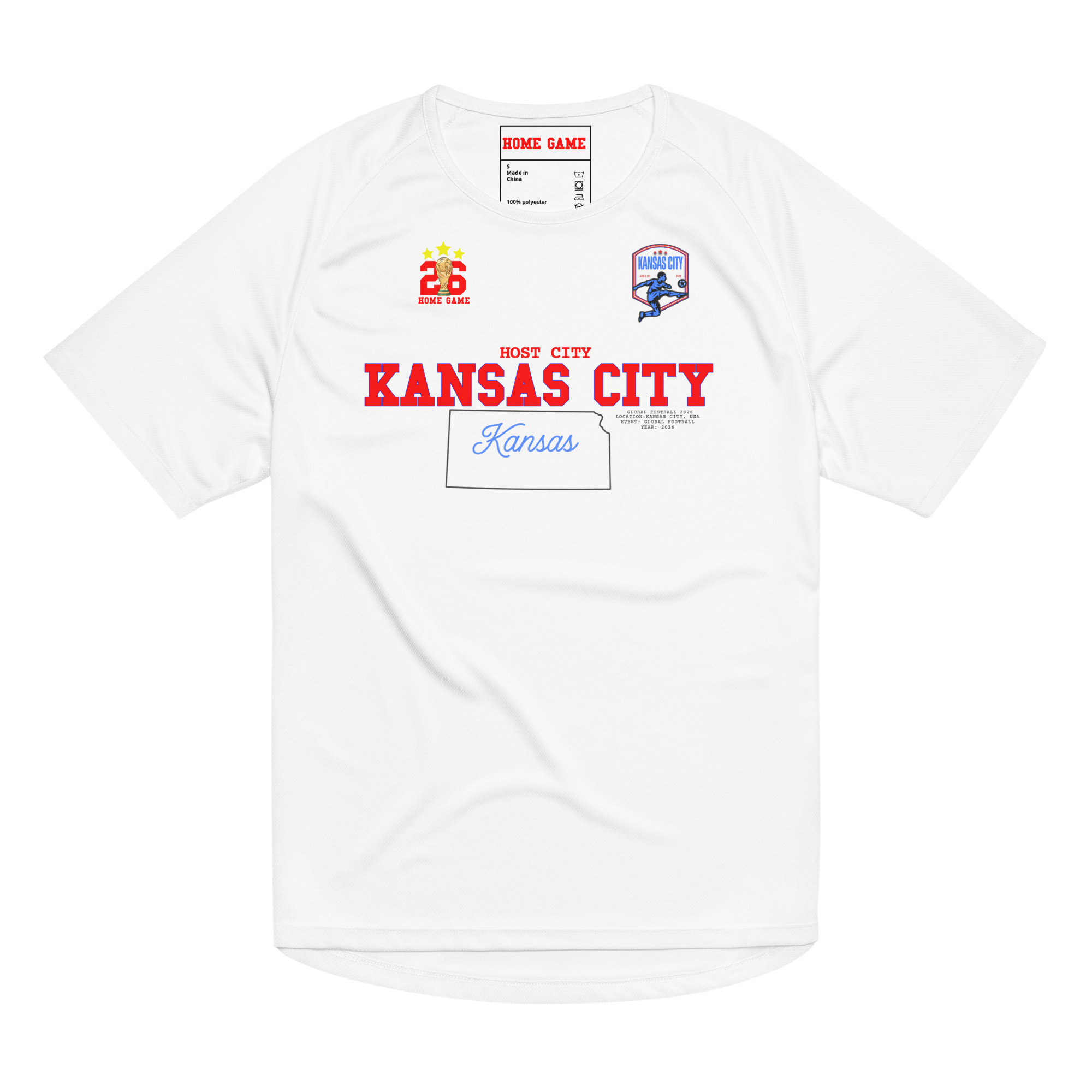 Kansas City World Cup 2026 Streetwear Soccer Jersey