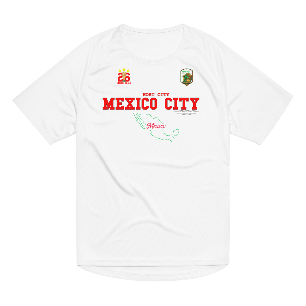 MEXICO CITY Host City 2026 Streetwear Soccer Jersey