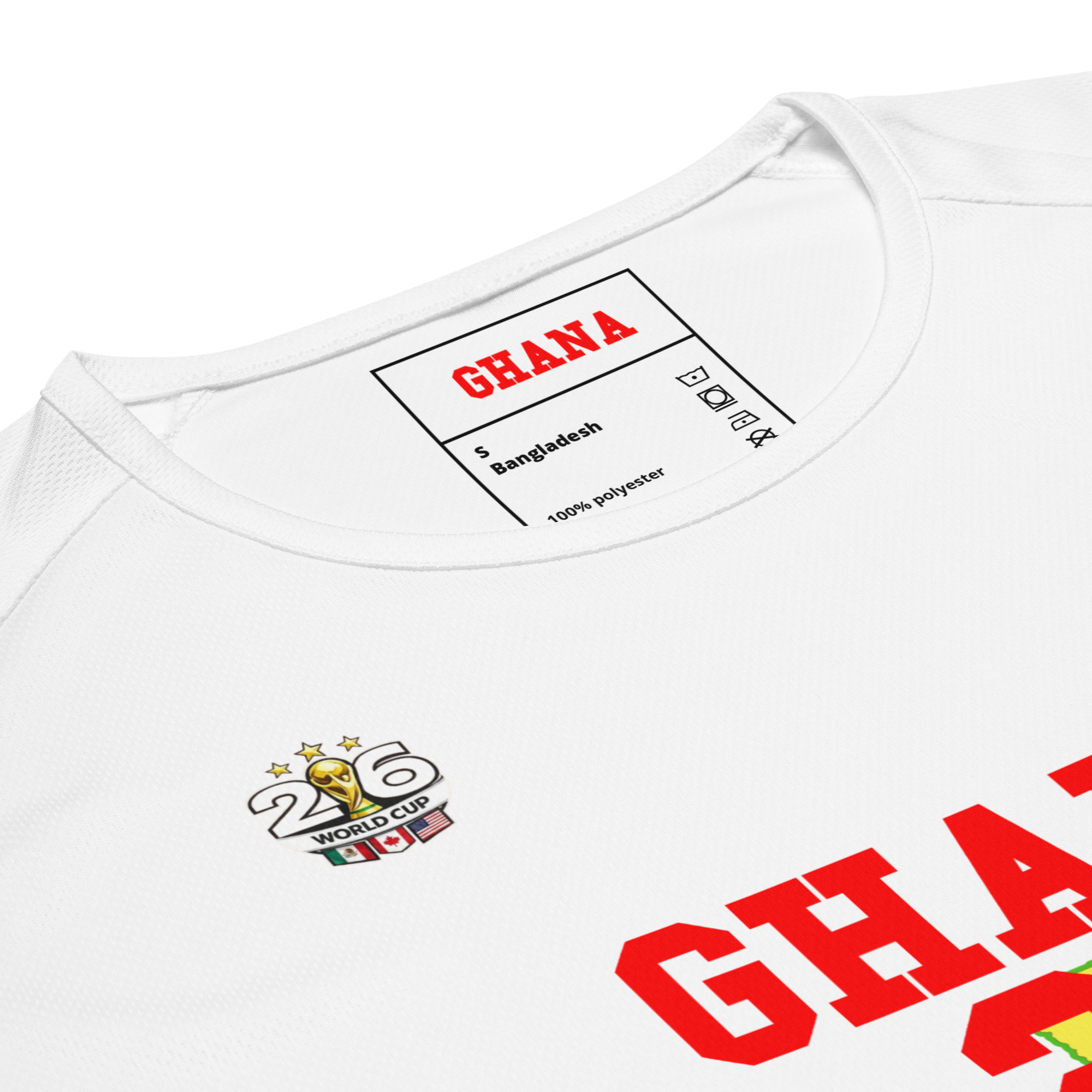 Ghana World Cup 2026 Streetwear Soccer Jersey