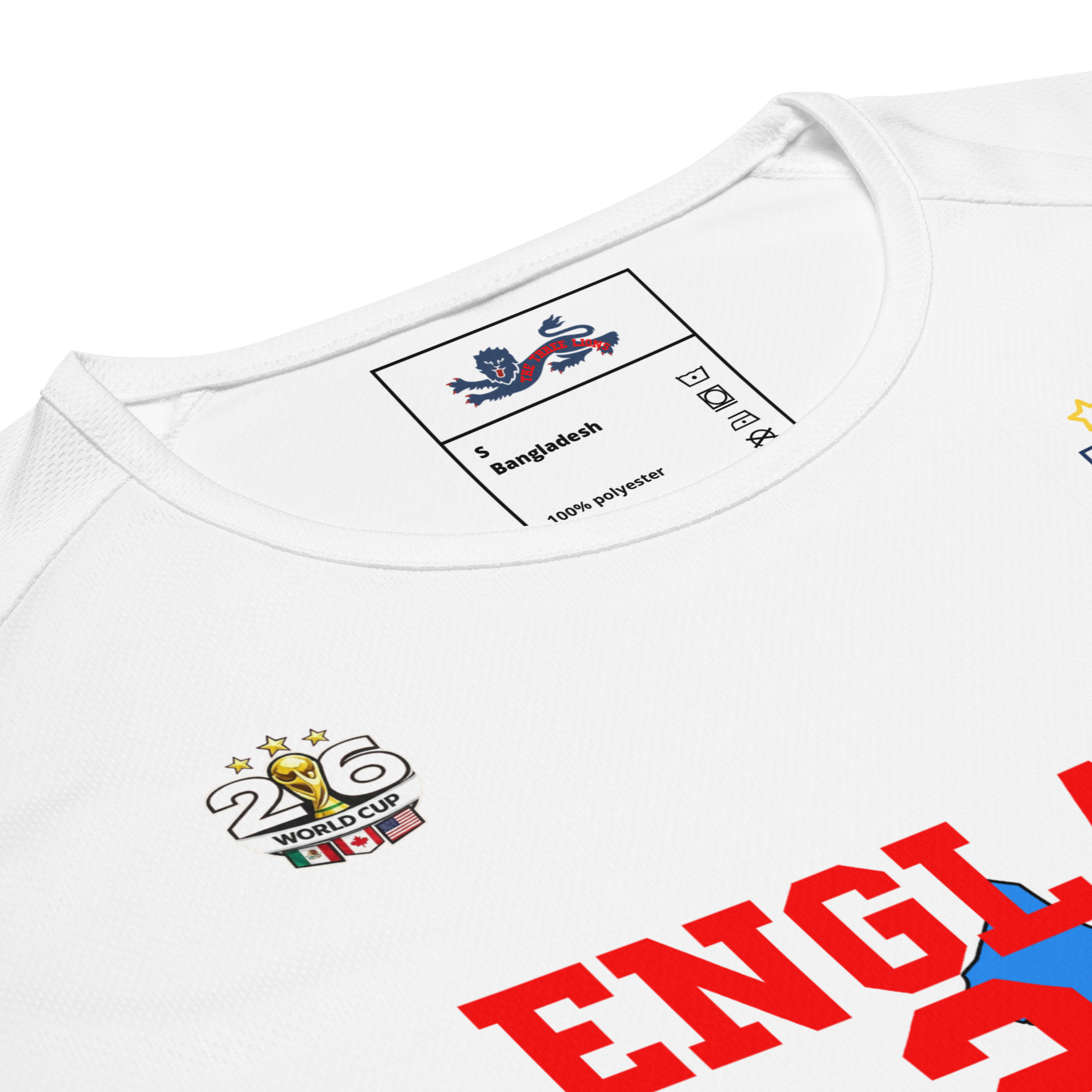 England 2026 World Cup 2026 Streetwear Soccer Jersey