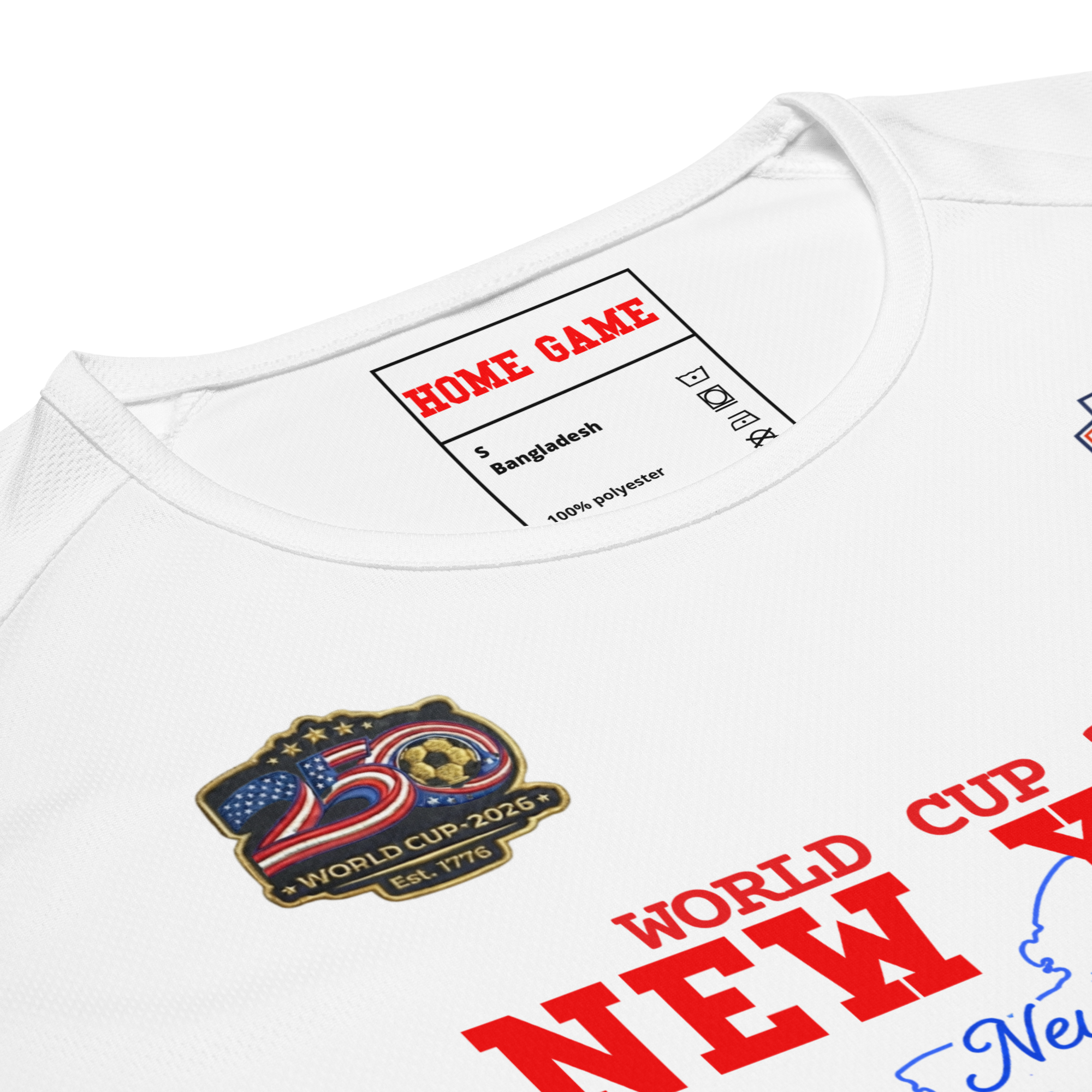 NEW YORK World Cup 2026 Streetwear Soccer Jersey