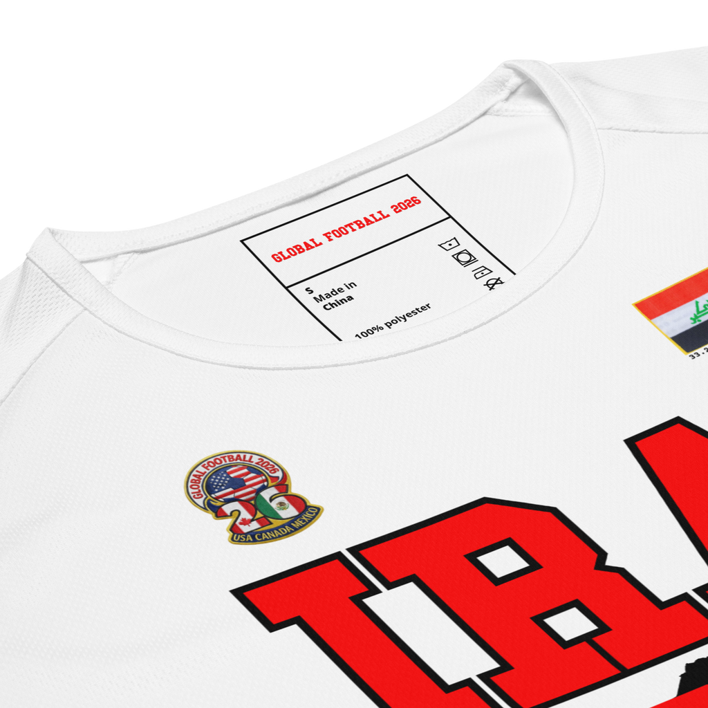 IRAQ 2026 Streetwear Soccer Jersey