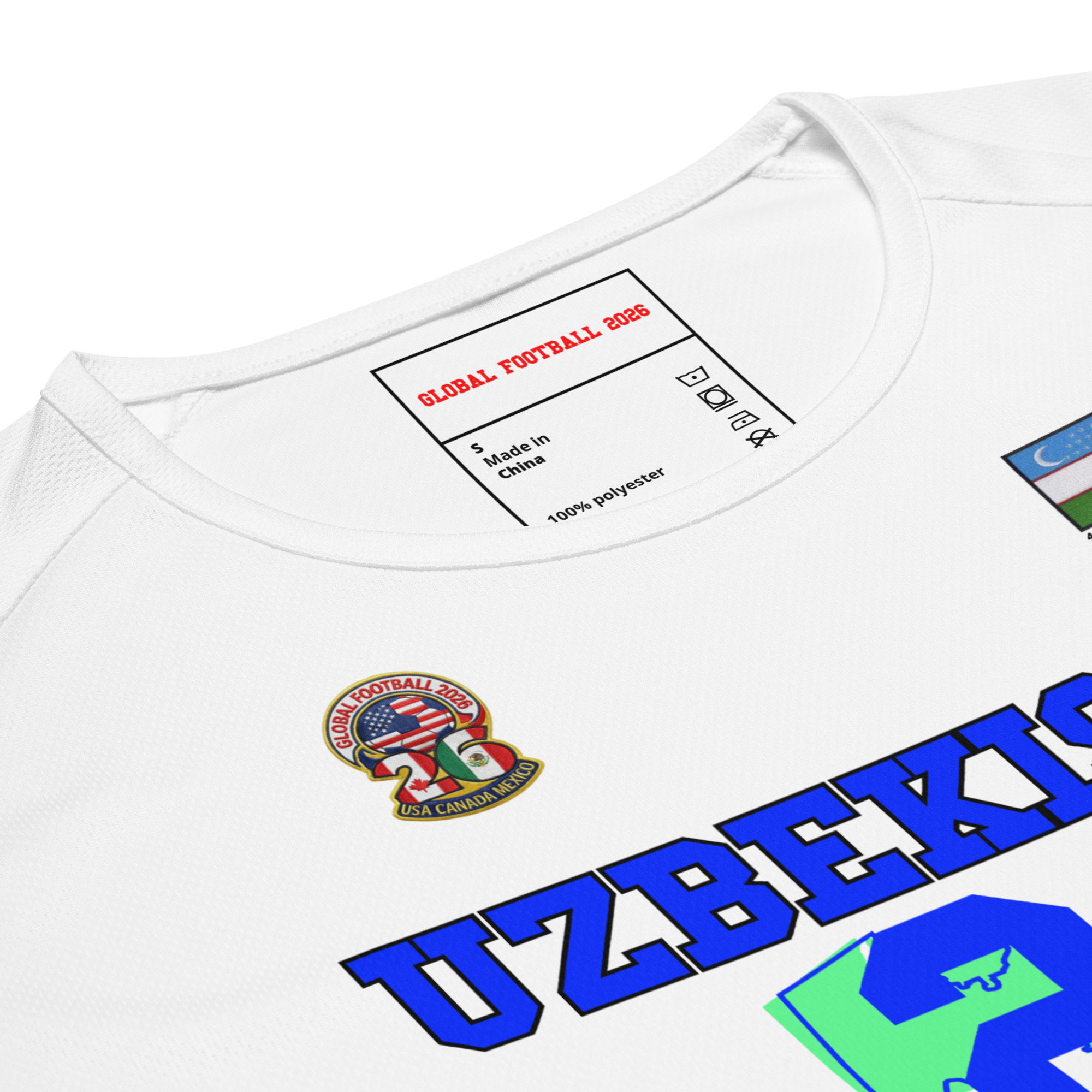 UZBEKISTAN 2026 Streetwear Soccer Jersey