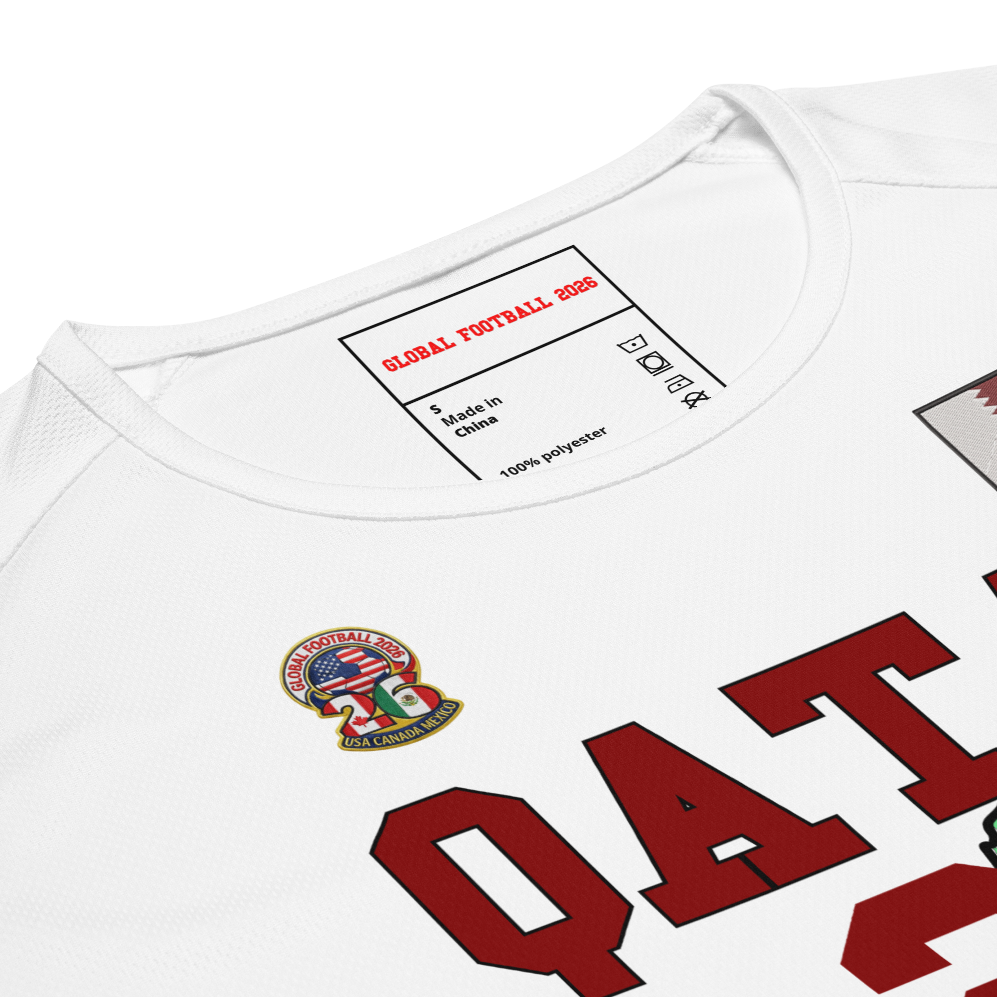 Qatar 2026 World Cup Streetwear Soccer Jersey