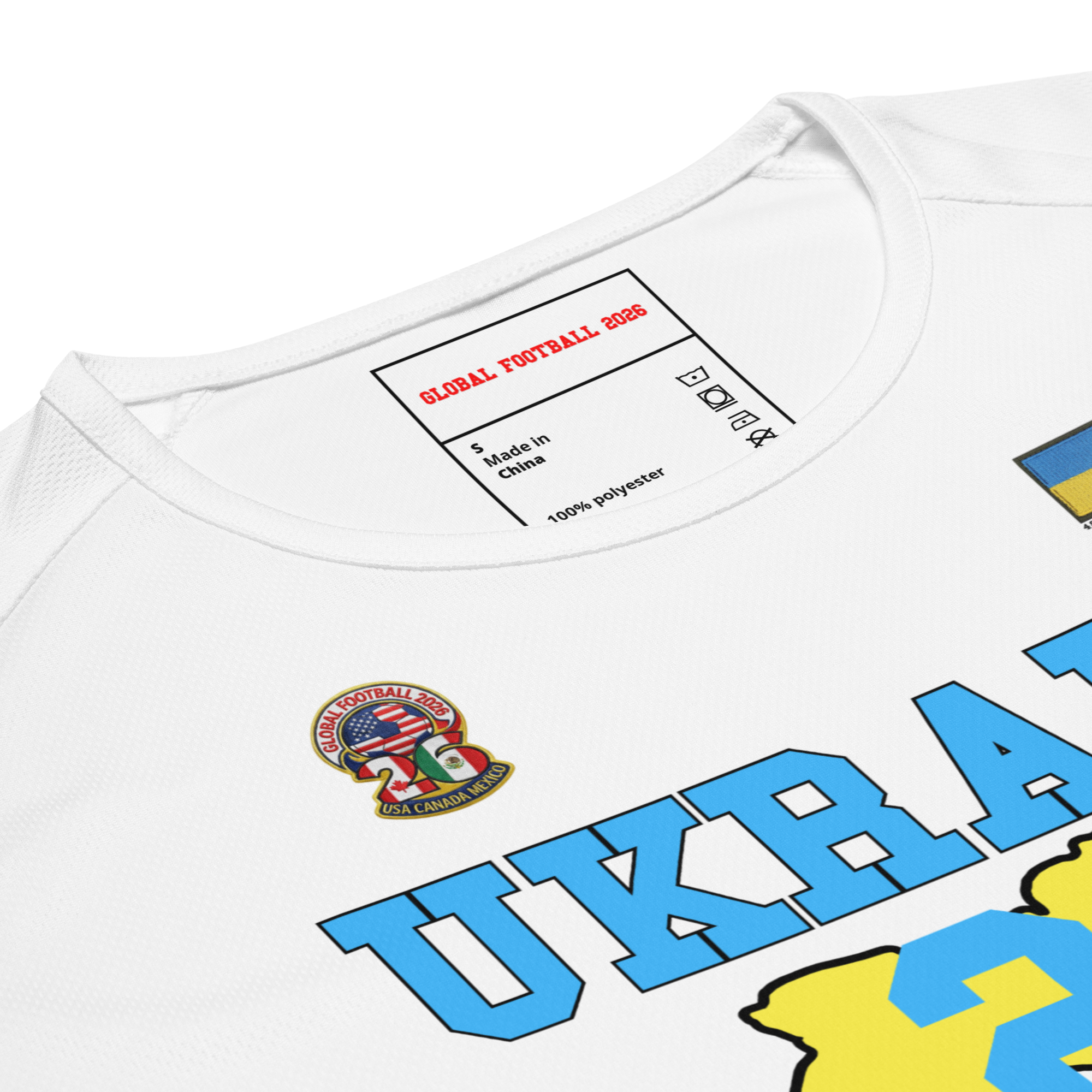 Ukraine 2026 Streetwear Soccer Jersey