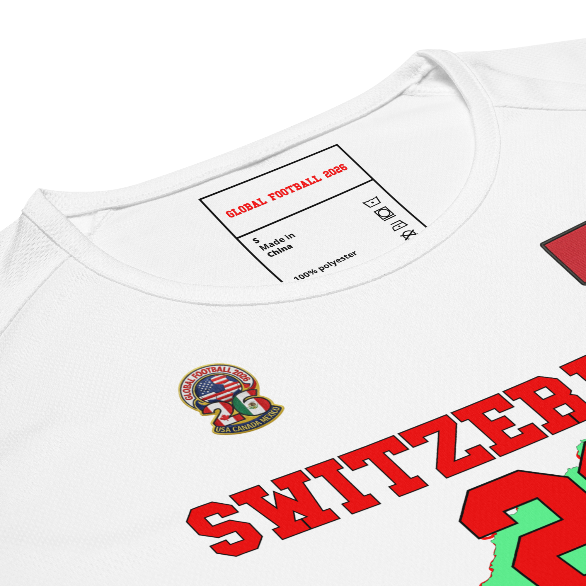 SWITZERLAND 2026 Streetwear Soccer Jersey