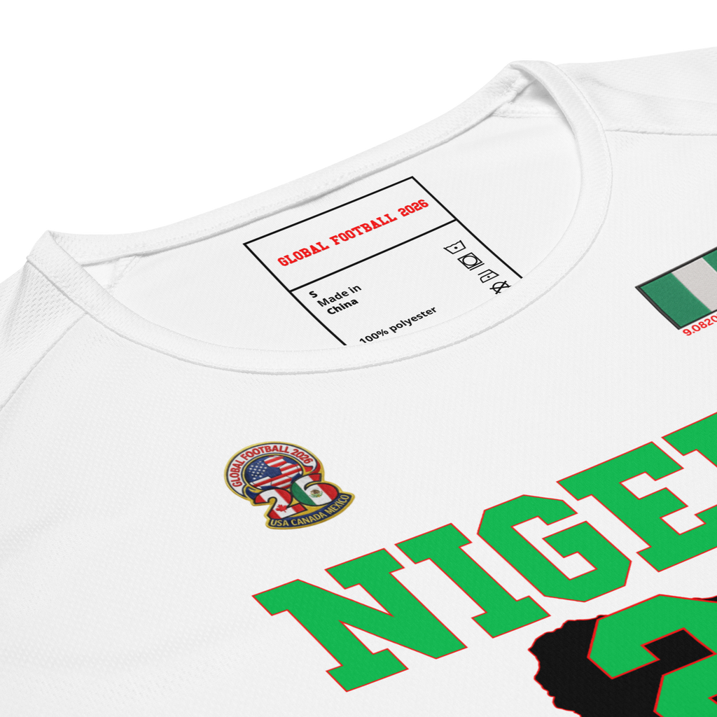 Nigeria 2026 Streetwear Soccer Jersey