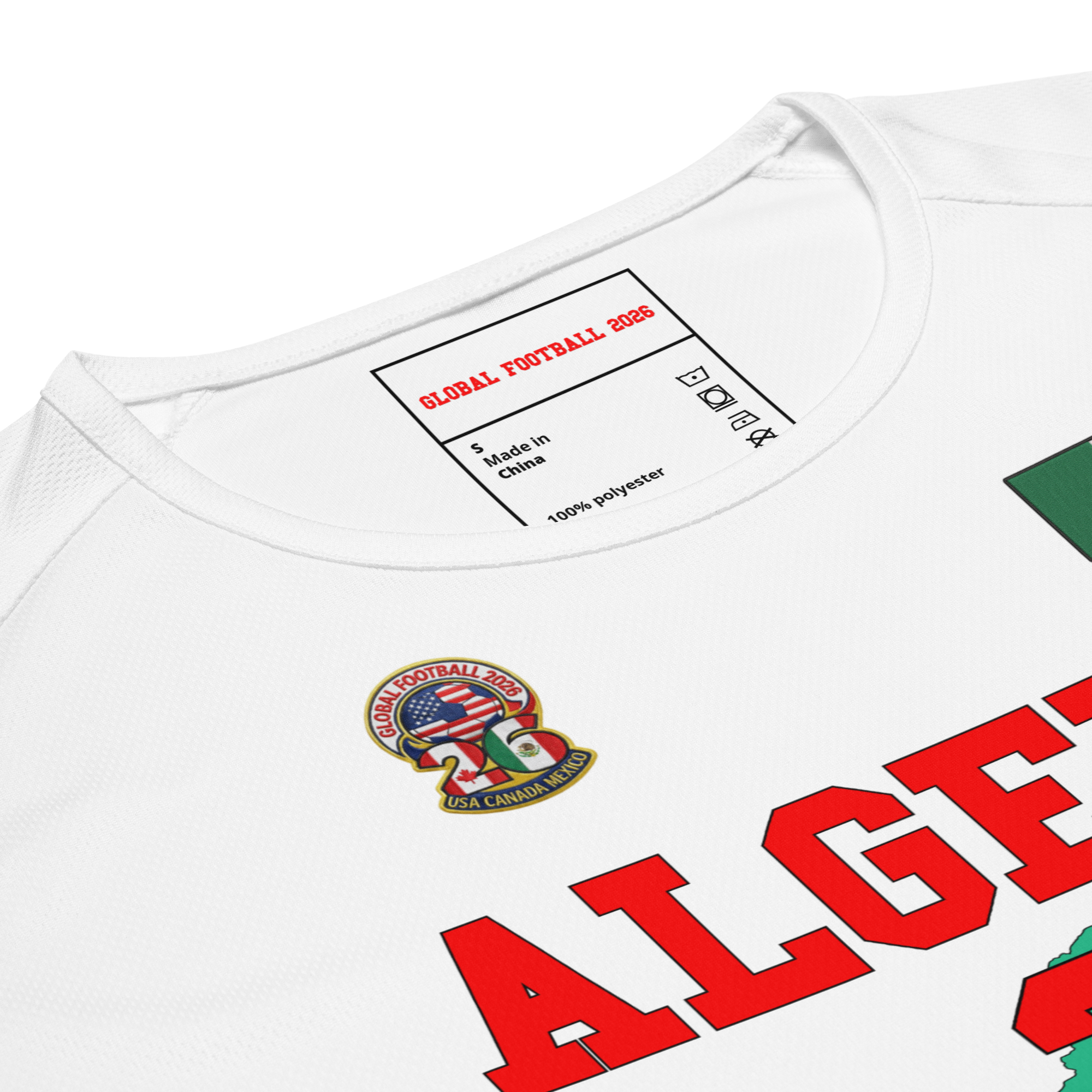 Algeria 2026 Streetwear Soccer Jersey