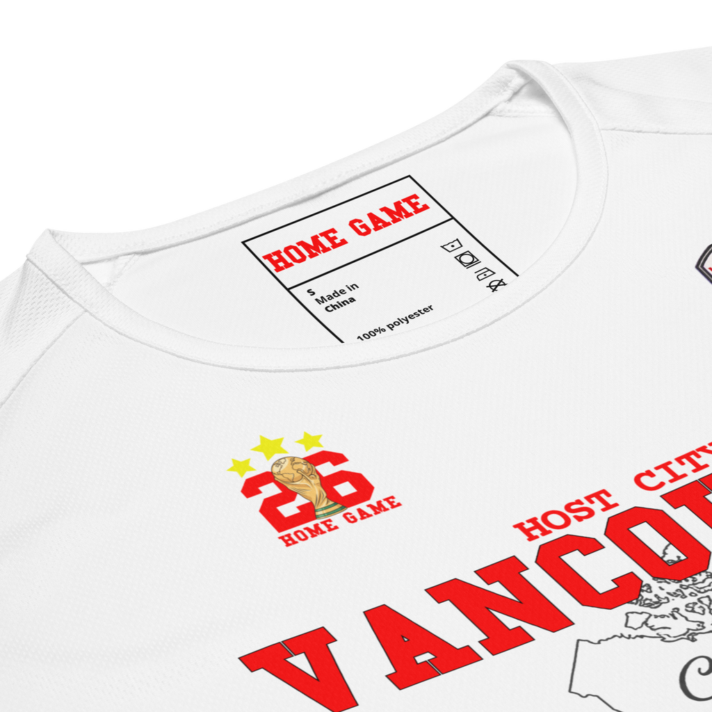 VANCOUVER Host City 2026 Streetwear Soccer Jersey