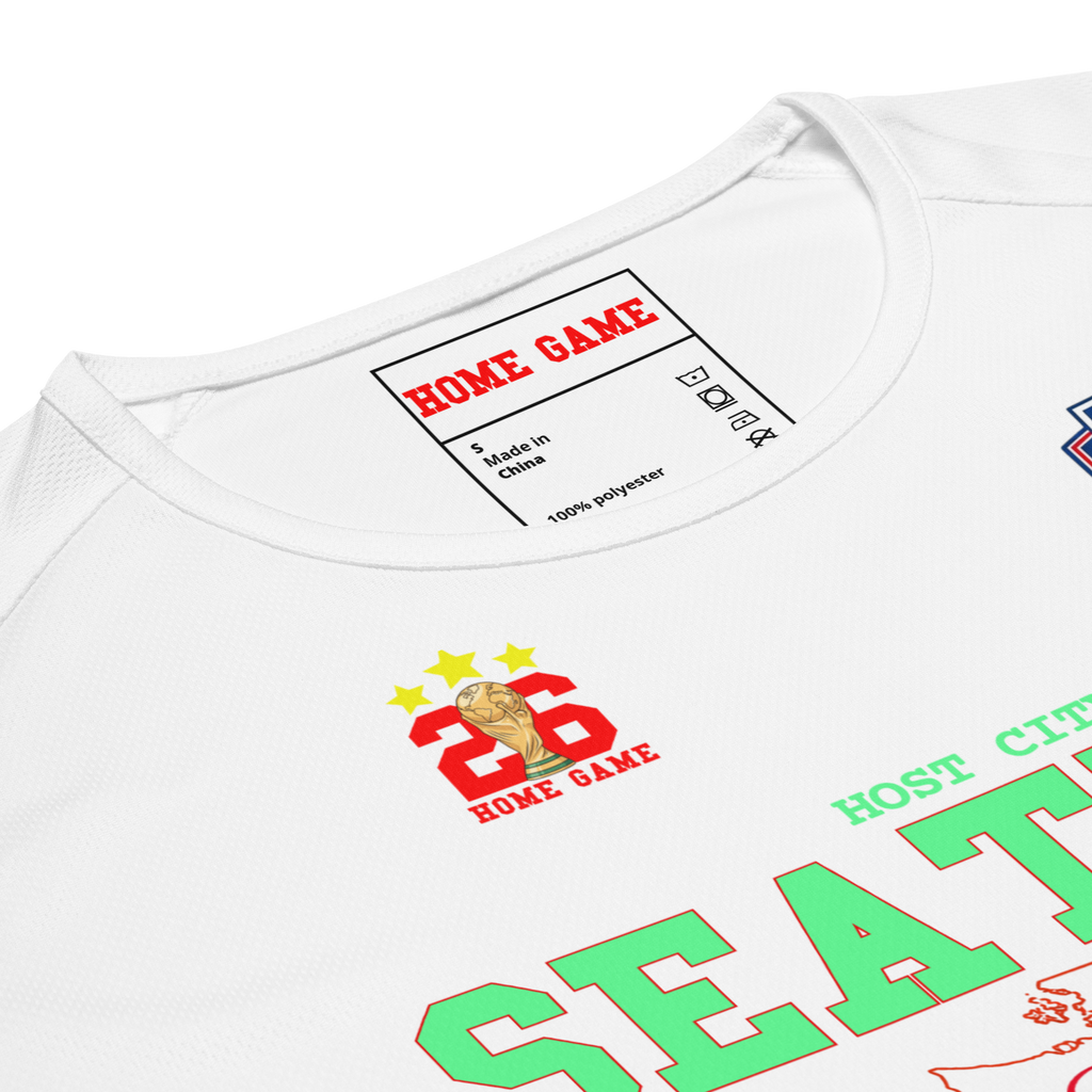 SEATTLE Host City 2026 Streetwear Soccer Jersey