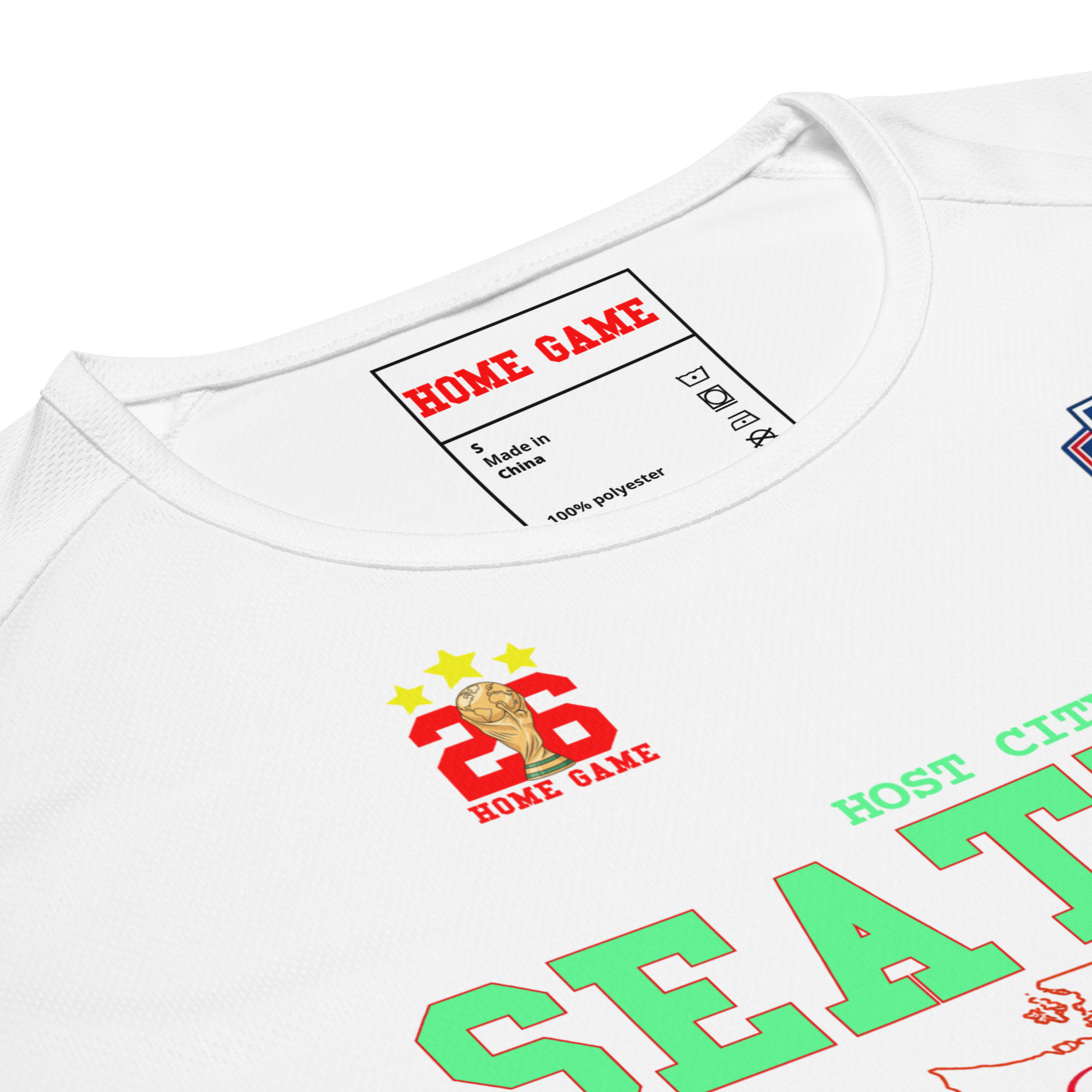 SEATTLE Host City 2026 Streetwear Soccer Jersey
