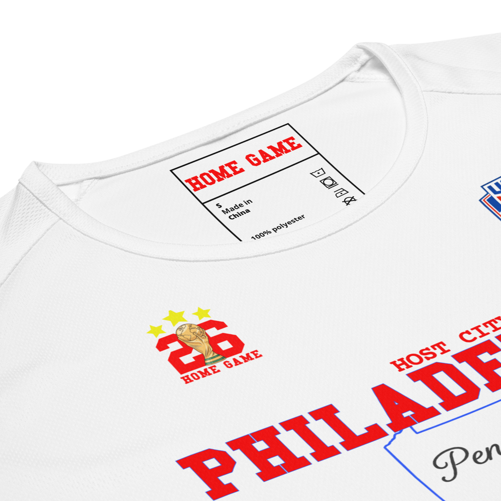 Philadelphia Host City 2026 Streetwear Soccer Jersey