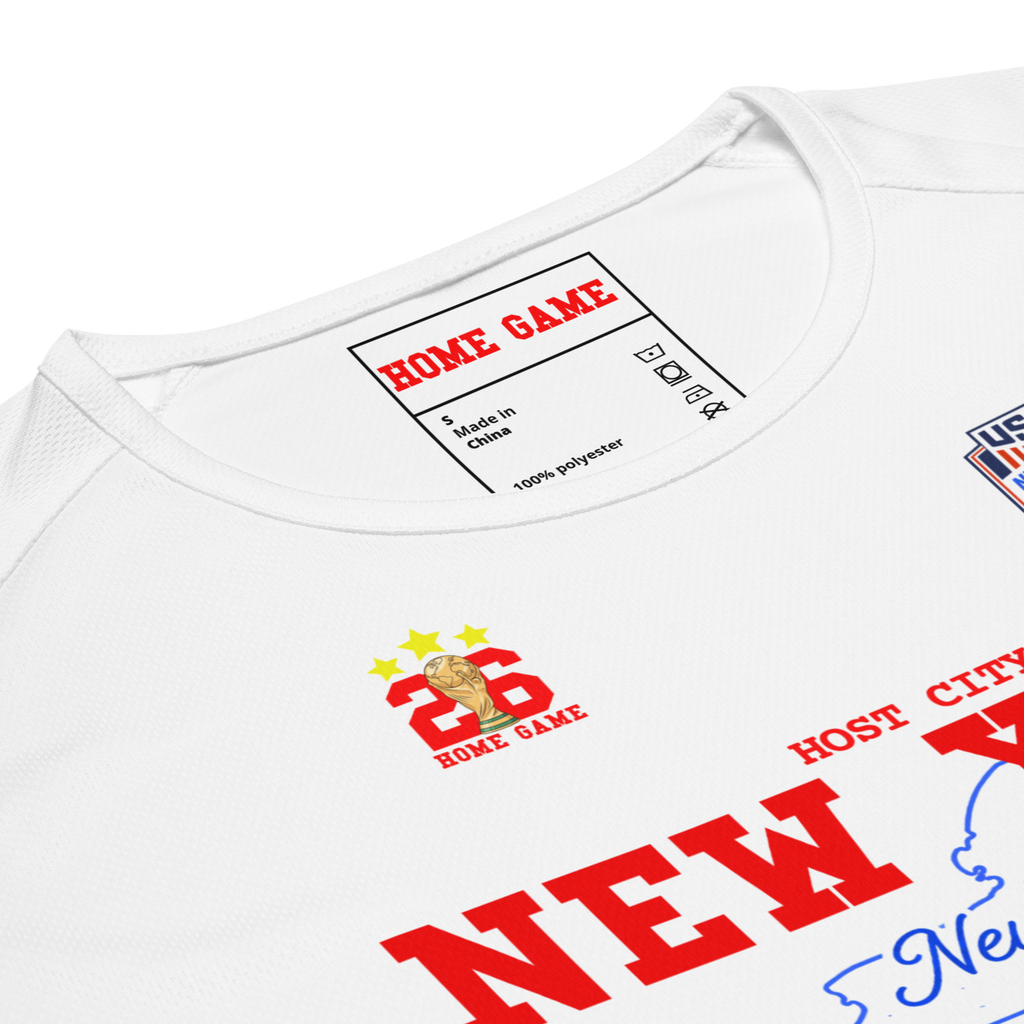 NEW YORK Host City 2026 Streetwear Soccer Jersey