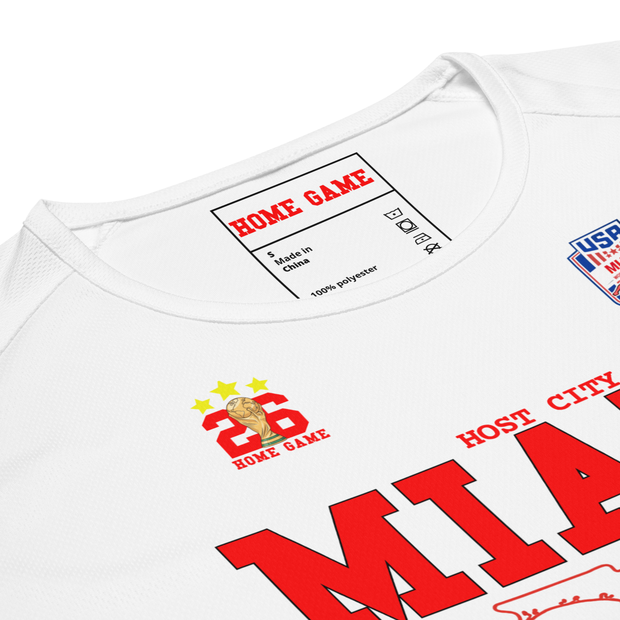 MIAMI Host City 2026 Streetwear Soccer Jersey