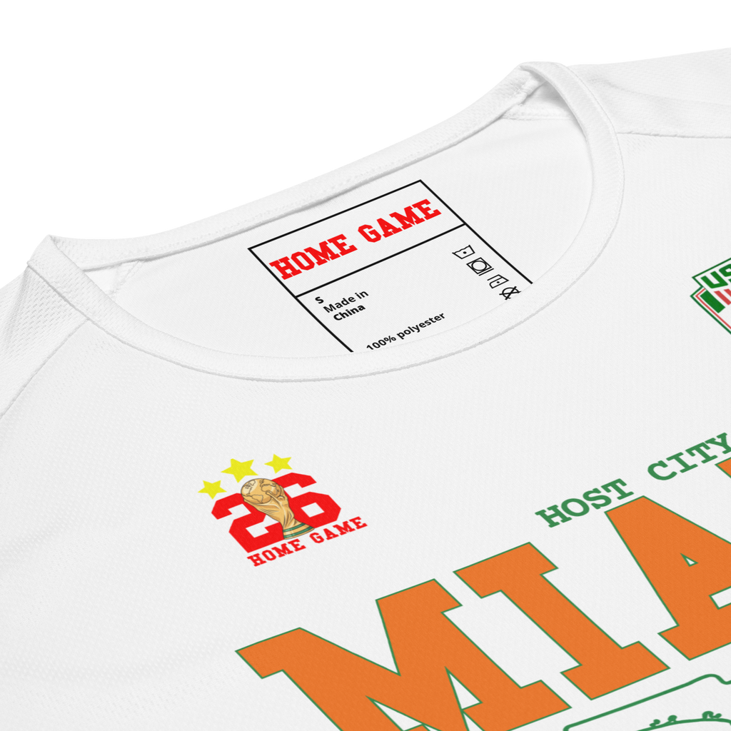 MIAMI Host City 2026 Streetwear Soccer Jersey